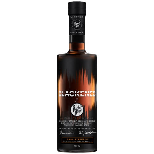 Load image into Gallery viewer, Blackened X Rabbit Hole Cask Strength Bourbon By Metallica - Main Street Liquor
