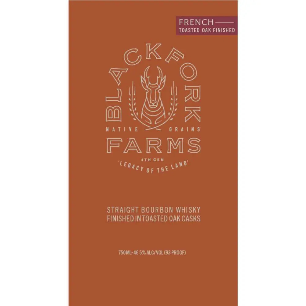 Blackfork Farms Toasted French Oak Finished - Main Street Liquor