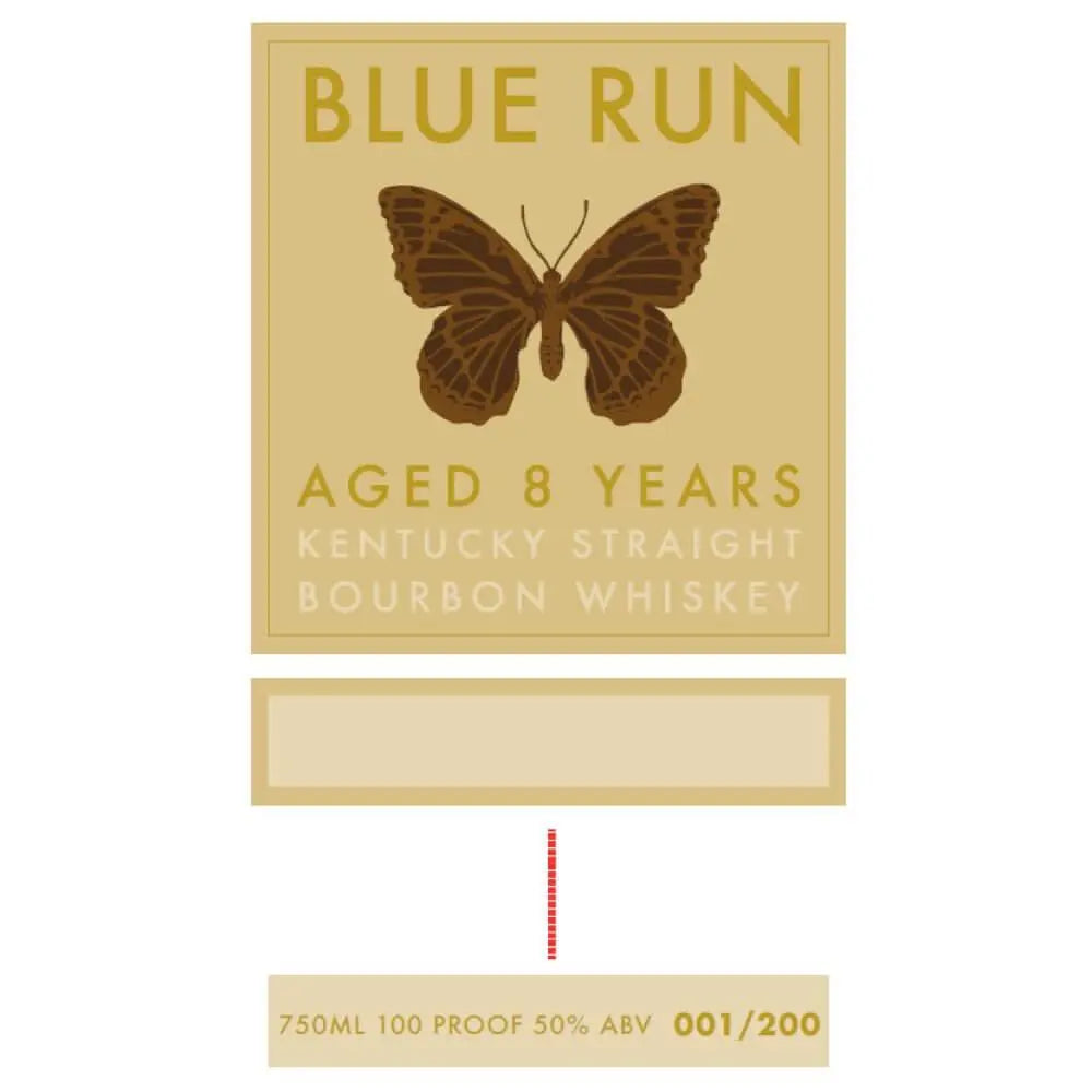 Blue Run 8 Year Old Bourbon - Main Street Liquor