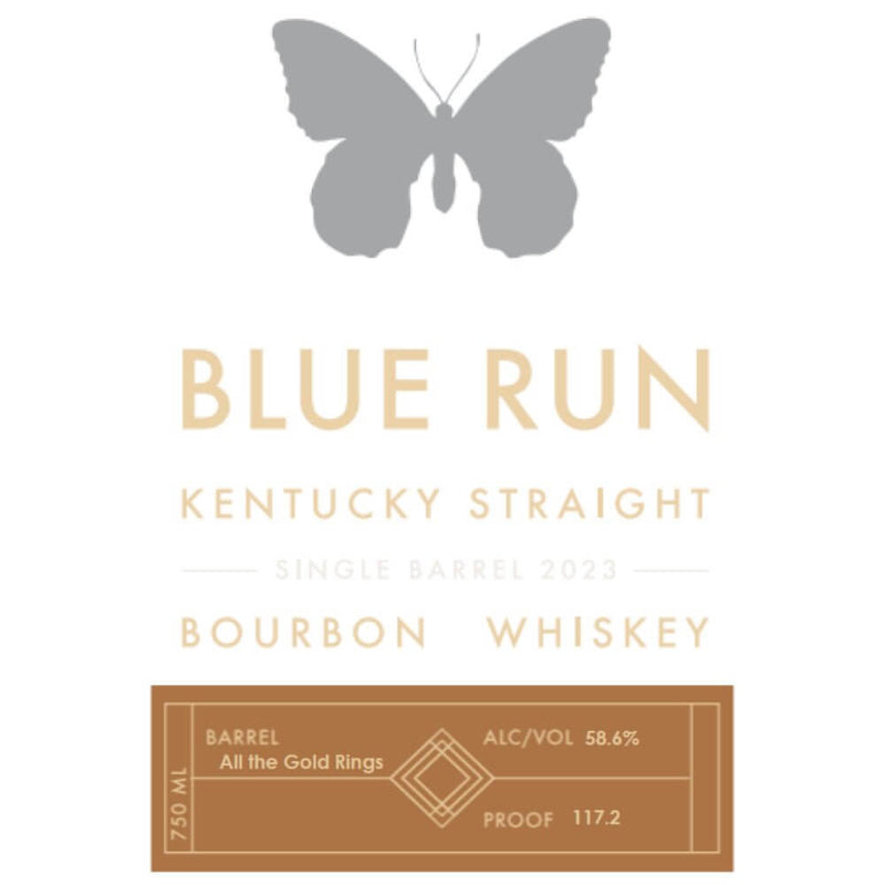 Load image into Gallery viewer, Blue Run &#39;All The Gold Rings&#39; Single Barrel Bourbon 2023 - Main Street Liquor
