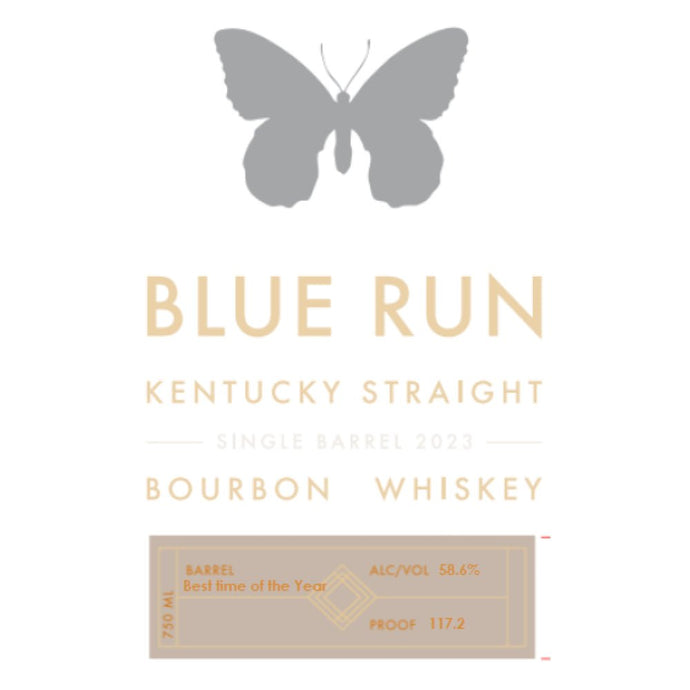 Blue Run 'Best Time of the Year' Single Barrel Bourbon 2023 - Main Street Liquor