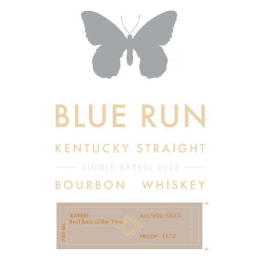 Blue Run 'Best Time of the Year' Single Barrel Bourbon 2023 - Main Street Liquor