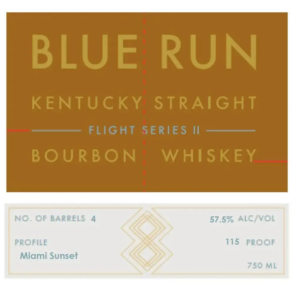 Blue Run Flight Series II ‘Miami Sunset’ - Main Street Liquor
