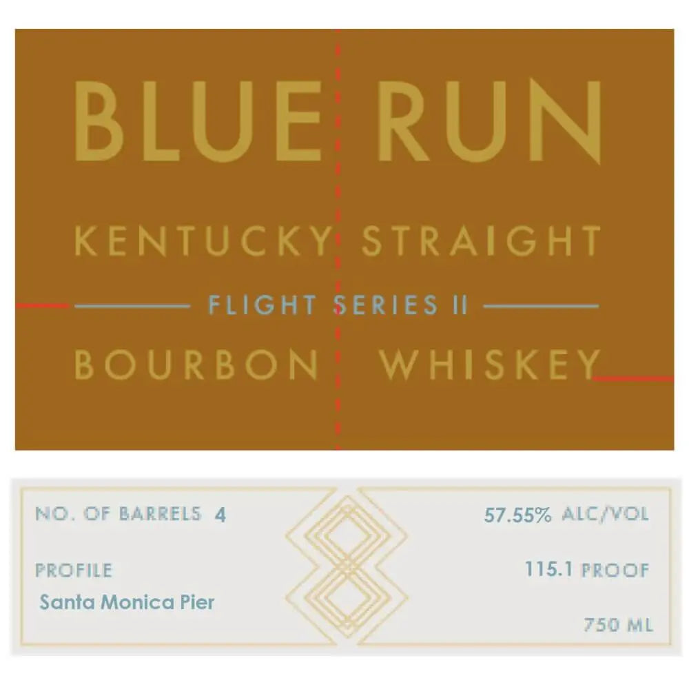 Blue Run Flight Series II ‘Santa Monica Pier’ - Main Street Liquor