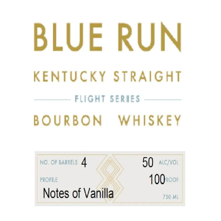 Blue Run Flight Series Kentucky Straight Bourbon - Main Street Liquor