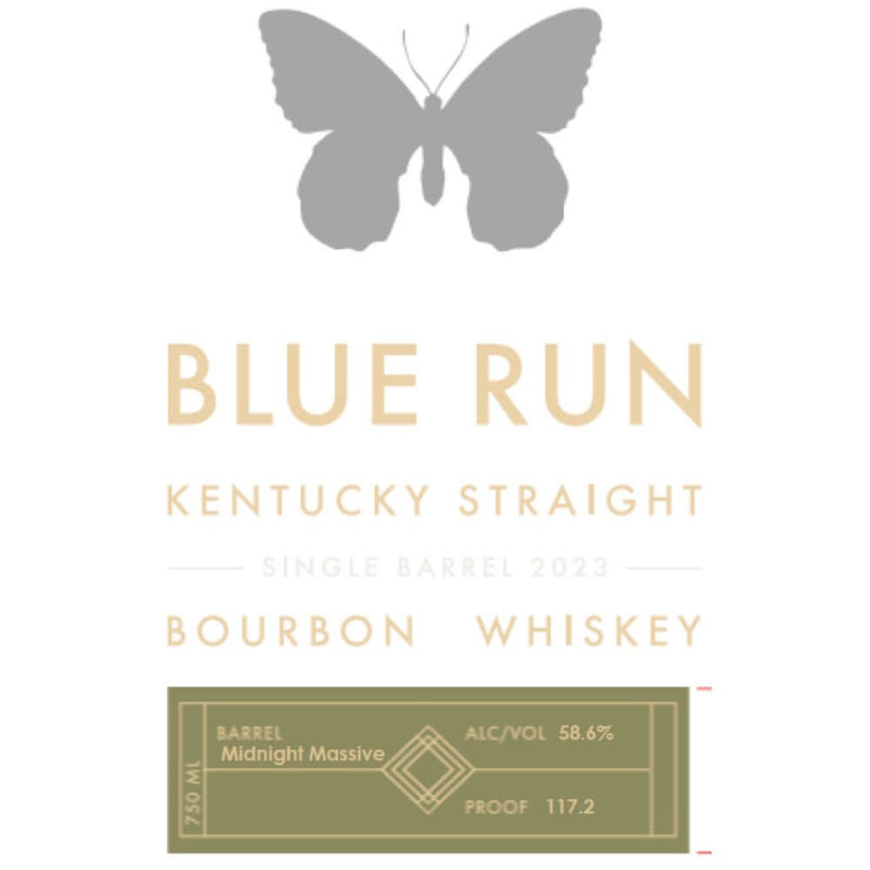 Load image into Gallery viewer, Blue Run ‘Midnight Massive’ Single Barrel Bourbon 2023 - Main Street Liquor
