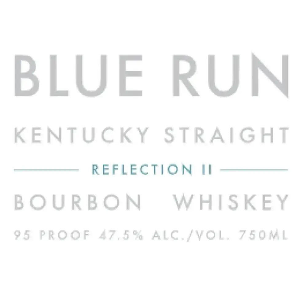 Blue Run Reflection II Straight Bourbon - Main Street Liquor