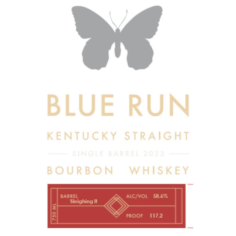 Load image into Gallery viewer, Blue Run ‘Sleighing It’ Single Barrel Bourbon 2023 - Main Street Liquor
