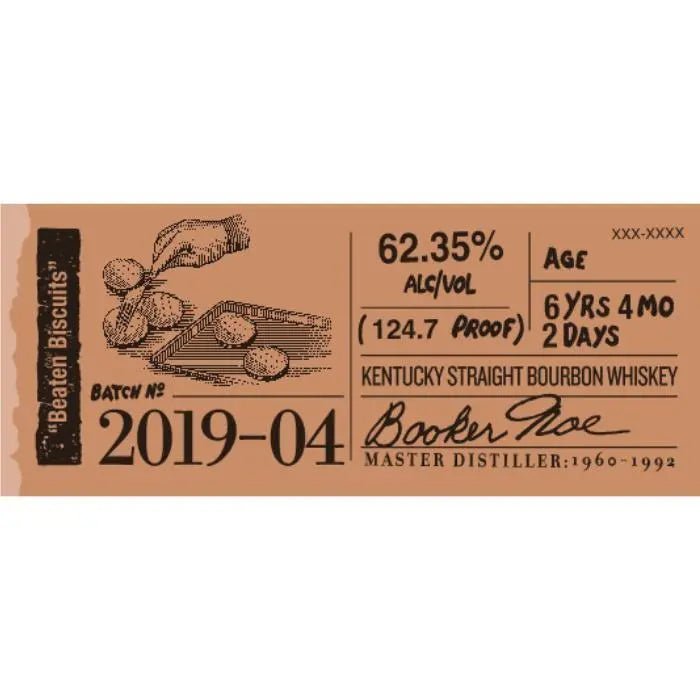 Booker’s 2019 - 04 “Beaten Biscuits” - Main Street Liquor