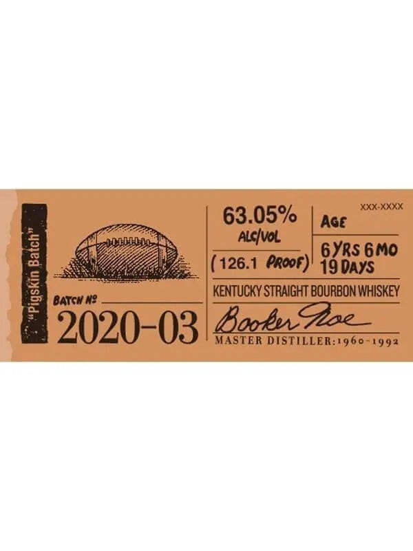 Booker’s "Boston Batch" Batch 2020-02 - Main Street Liquor