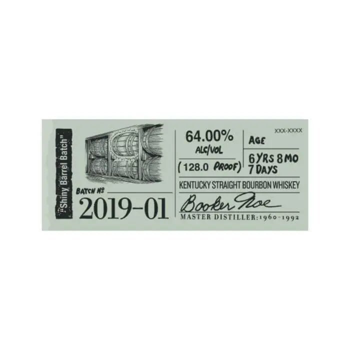 Booker's Bourbon 2019 - 02 “Shiny Barrel Batch” - Main Street Liquor