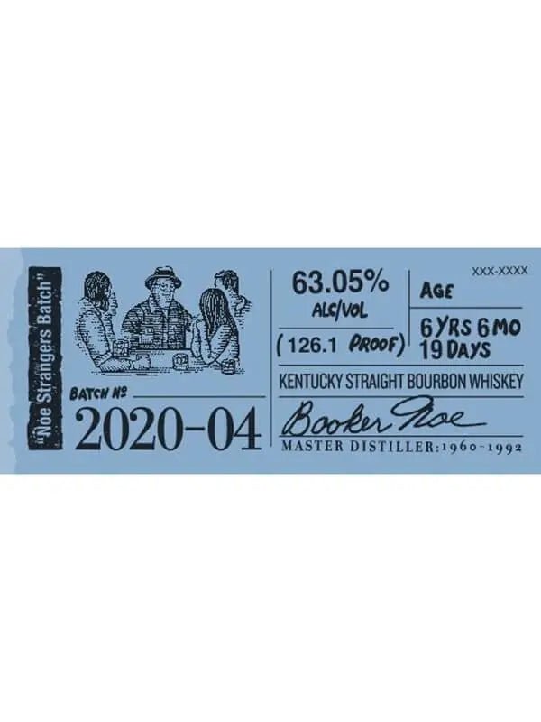 Booker’s "Noe Strangers Batch" Batch 2020 - 04 - Main Street Liquor