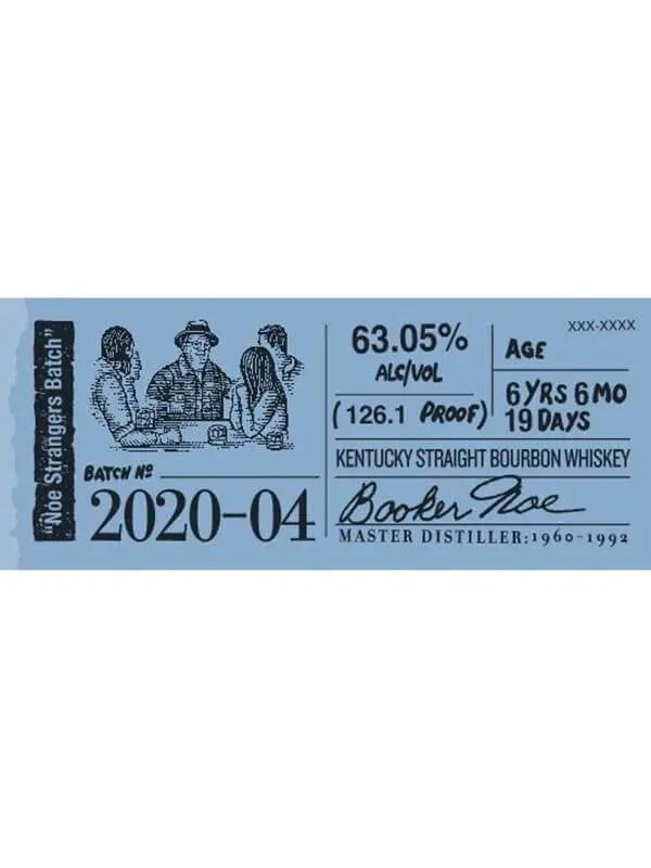 Booker’s "Noe Strangers Batch" Batch 2020-04 - Main Street Liquor