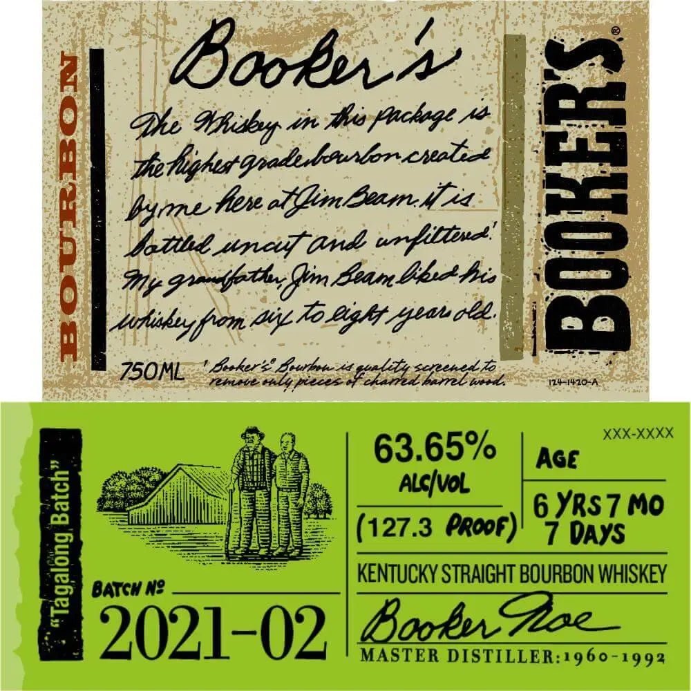 Booker's Tagalong Batch 2021 - 02 - Main Street Liquor