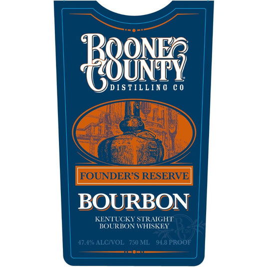 Boone County Founder's Reserve Straight Bourbon - Main Street Liquor