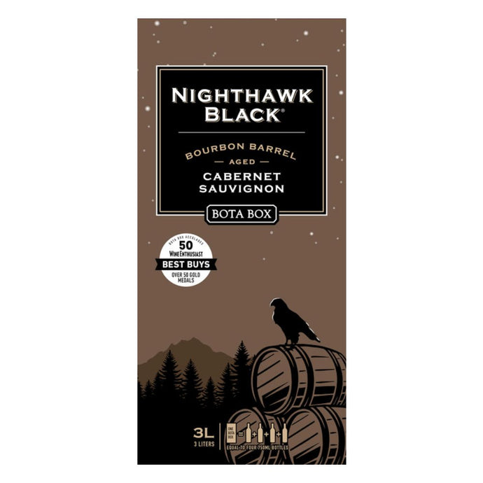Bota Box Nighthawk Black Bourbon Barrel Cabernet Sauvignon - Main Street Liquor