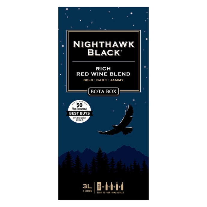 Bota Box Nighthawk Black Rich Red Wine Blend - Main Street Liquor
