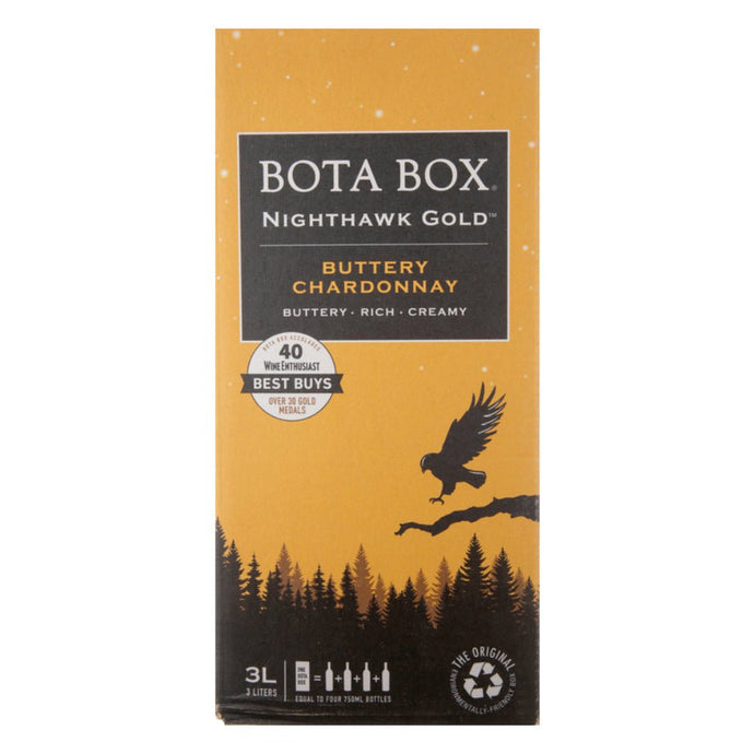 Bota Box Nighthawk Gold Buttery Chardonnay - Main Street Liquor