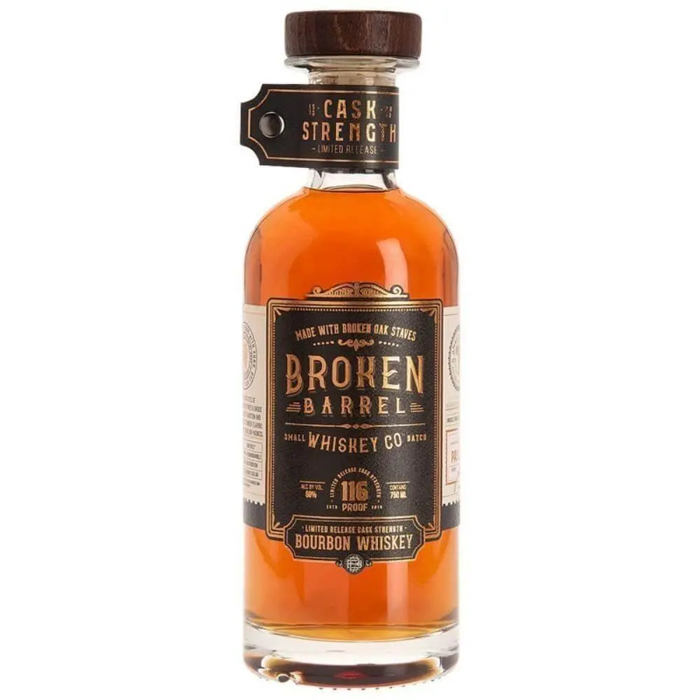 Broken Barrel Cask Strength Bourbon - Main Street Liquor