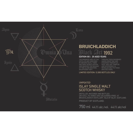 Bruichladdich Black Art 9.1 29 Year Old - Main Street Liquor