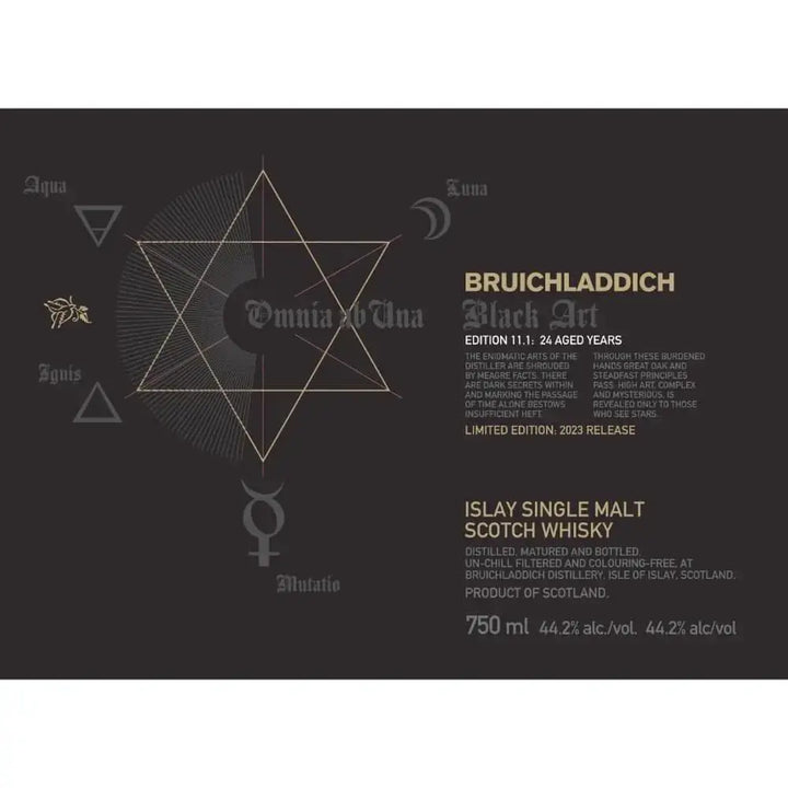 Bruichladdich Black Art Edition 11 Aged 24 Years - Main Street Liquor