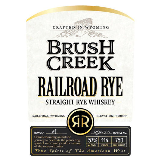 Brush Creek Railroad Rye - Main Street Liquor
