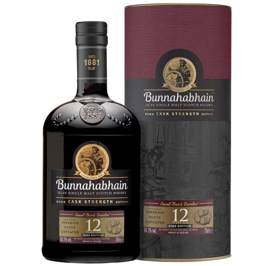 Bunnahabhain 12 Year Old Cask Strength 2023 Edition - Main Street Liquor