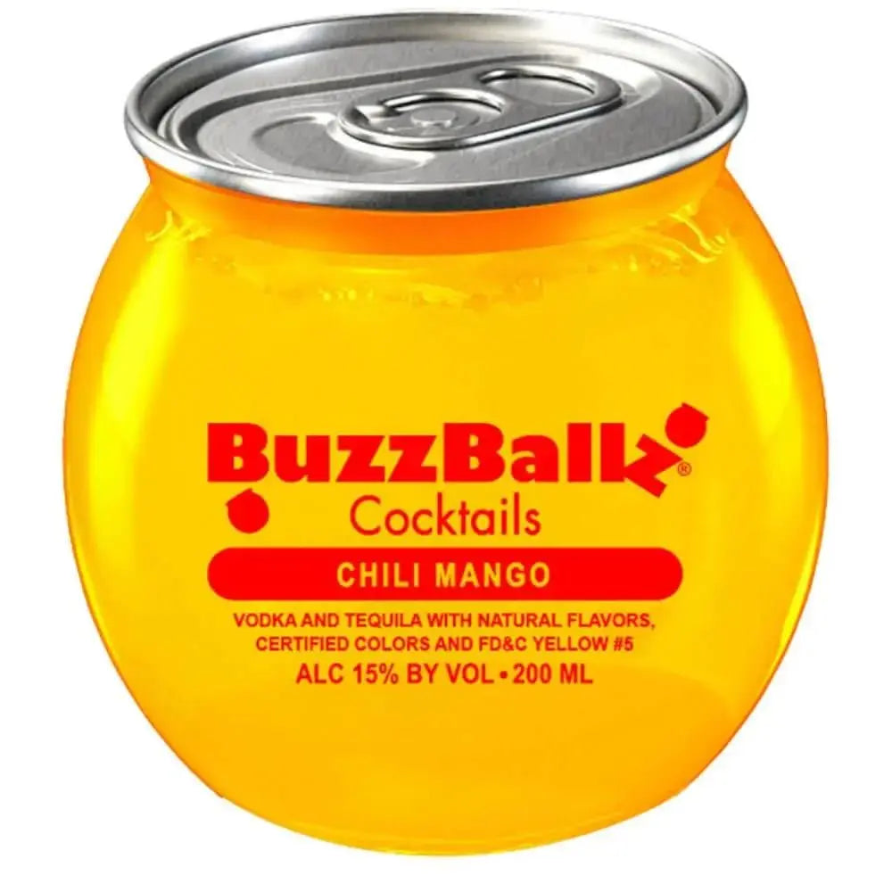 BuzzBallz Chili Mango 187mL 24 Pack Case - Main Street Liquor