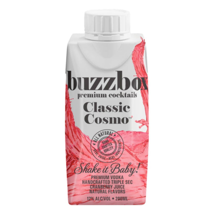 Buzzbox Classic Cosmo Cocktail 4PK - Main Street Liquor
