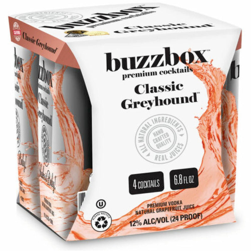 Load image into Gallery viewer, Buzzbox Classic Greyhound Cocktail 4PK - Main Street Liquor
