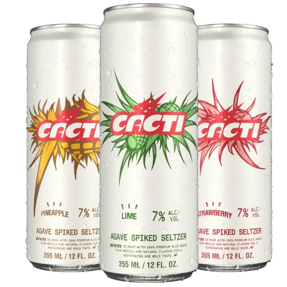 Cacti Lime Seltzer 12pk By Travis Scott - Main Street Liquor