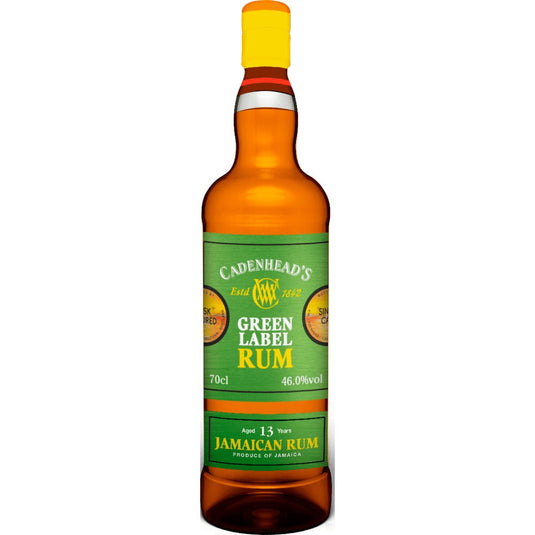 Cadenhead 13 Year Old Jamaican Rum Green Label - Main Street Liquor
