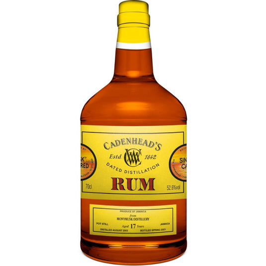 Cadenhead Monymusk 17 Year Old Single Cask Rum - Main Street Liquor