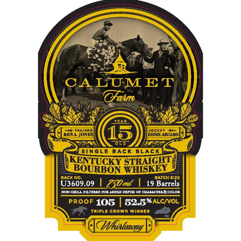 Load image into Gallery viewer, Calumet Farm 15 Year Old Bourbon - Main Street Liquor
