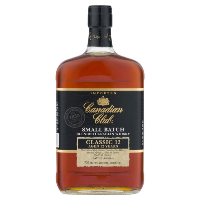 Canadian Club Small Batch Classic 12 Year Old - Main Street Liquor