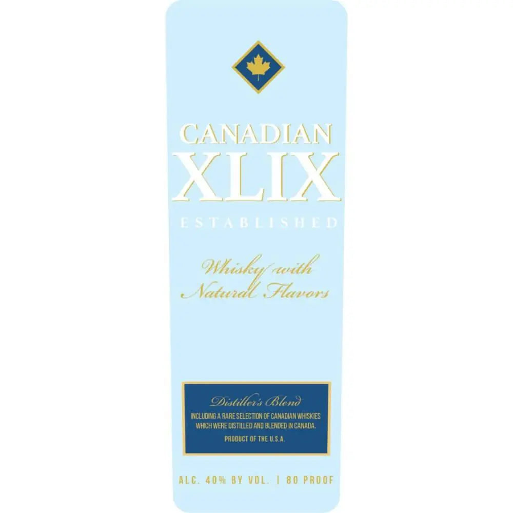 Canadian XLIX Established Distiller’s Blend Whiskey - Main Street Liquor