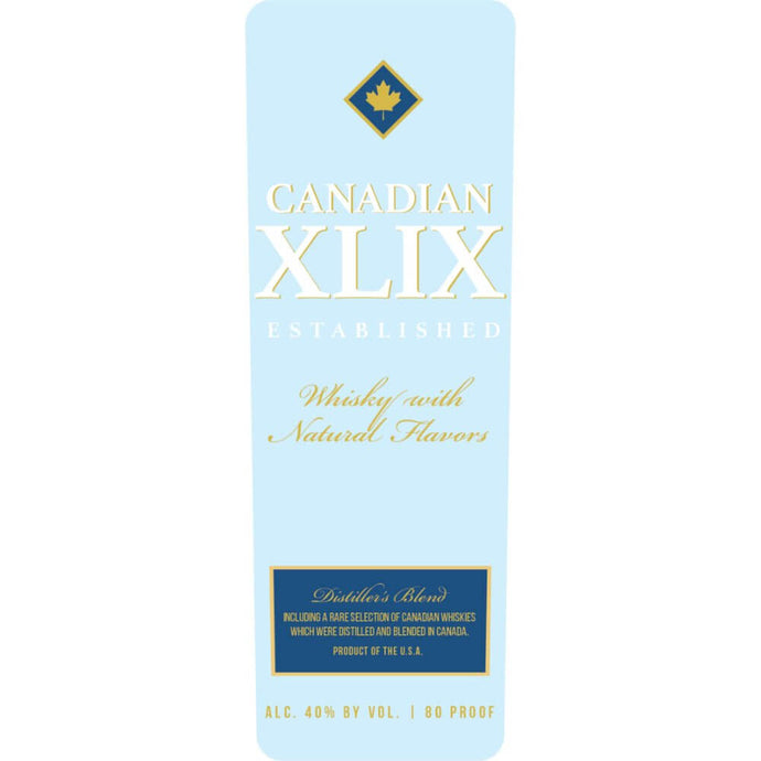 Canadian XLIX Established Distiller’s Blend Whiskey - Main Street Liquor