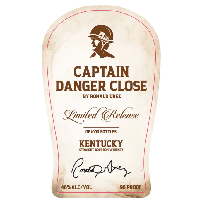Captain Danger Close Kentucky Straight Bourbon - Main Street Liquor