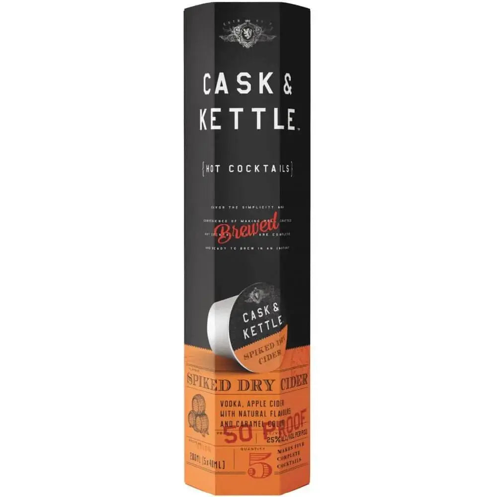 Cask &amp; Kettle Spiked Dry Cider - Main Street Liquor