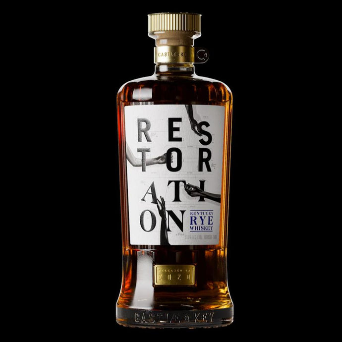 Castle & Key Restoration Kentucky Rye Whiskey - Main Street Liquor