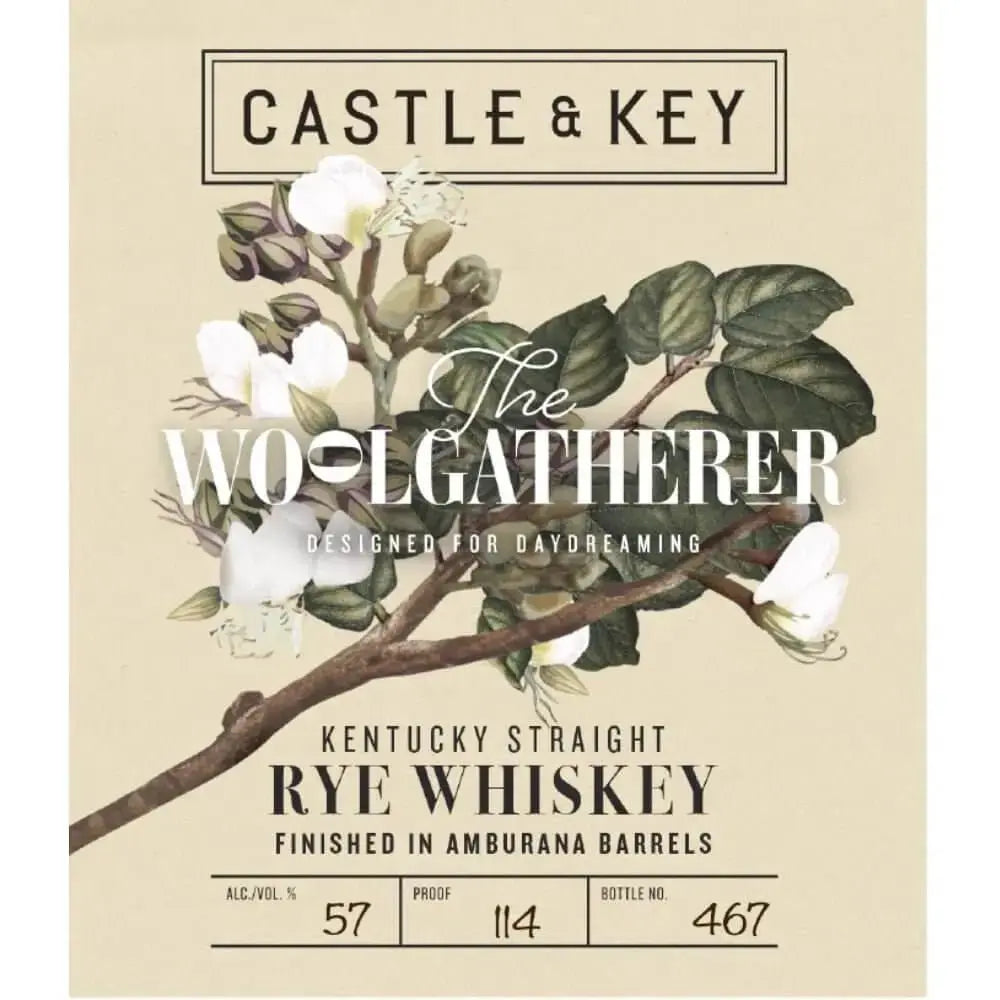 Castle &amp; Key The Woolgatherer Rye Finished in Amburana Barrels - Main Street Liquor