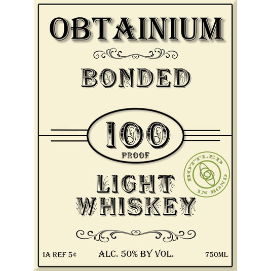 Cat's Eye Distillery Obtainium Bonded Light Whiskey - Main Street Liquor