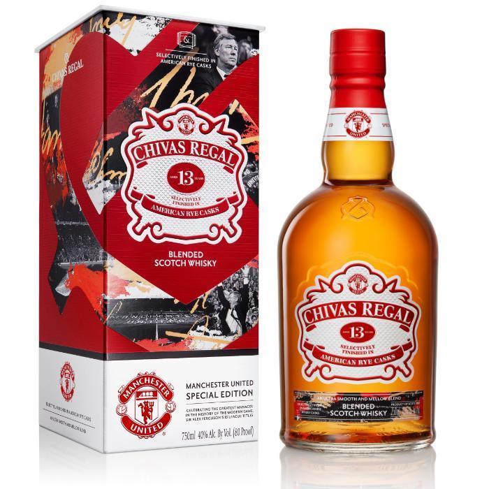 Load image into Gallery viewer, Chivas Regal 13 Year Old Manchester United Special Edition - Main Street Liquor
