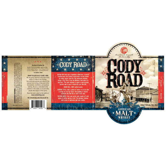 Cody Road American Malt Whiskey - Main Street Liquor