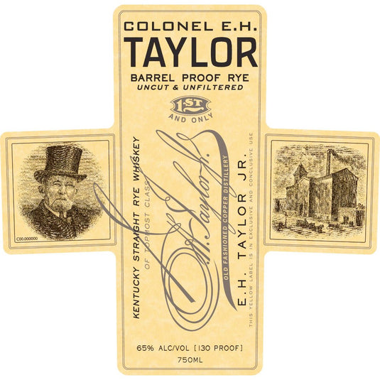 Colonel E.H. Taylor Barrel Proof Rye - Main Street Liquor