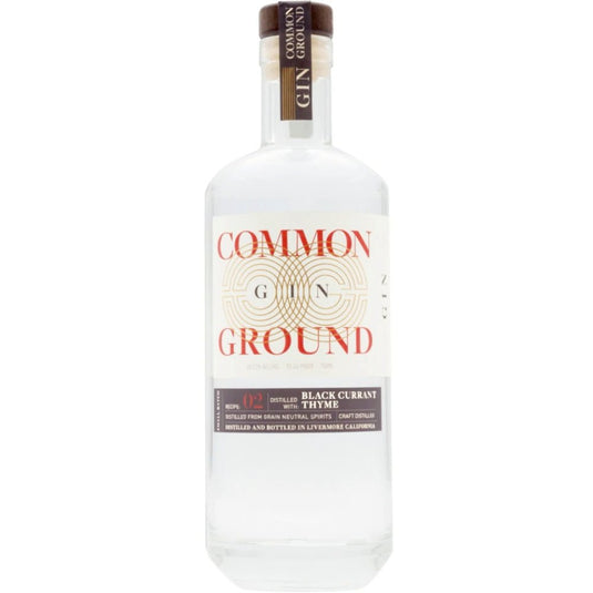 Common Ground Gin Recipe 02 - Black Currant and Thyme - Main Street Liquor