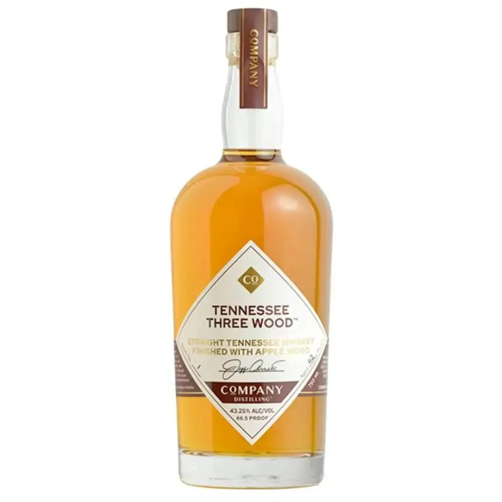 Company Distilling Tennessee Three Wood Straight Tennessee Whiskey - Main Street Liquor