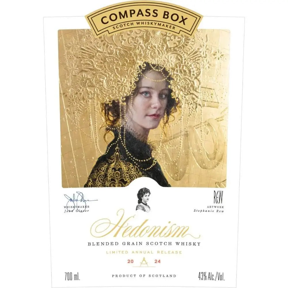 Compass Box Hedonism 2024 Release - Main Street Liquor