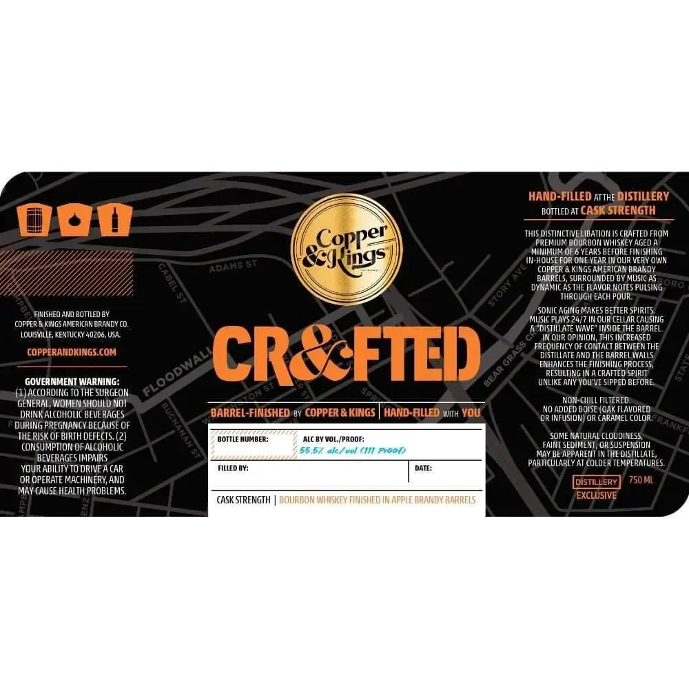 Copper &amp; Kings Cr&amp;fted Bourbon - Main Street Liquor