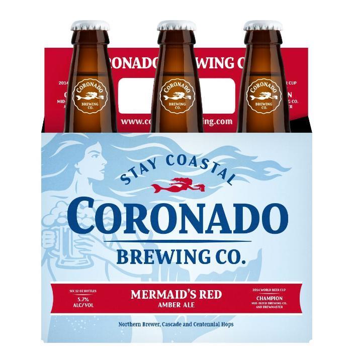 Load image into Gallery viewer, Coronado Brewing Company Mermaid’s Red - Main Street Liquor
